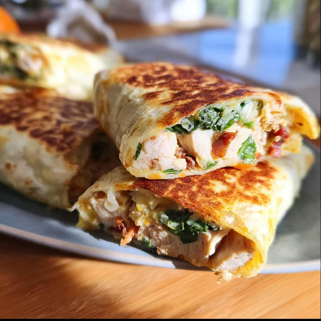 Crispy Chicken Bacon Wrap - Tasty